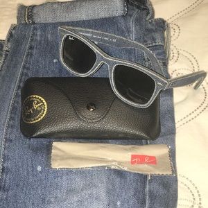 Brand new Ray Ban denim sunglasses